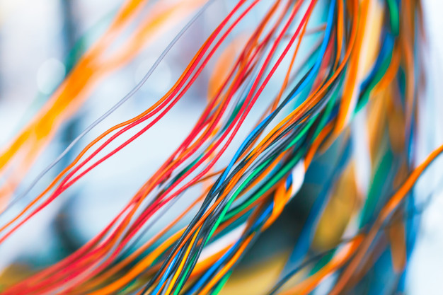 Copper conductor cable detail